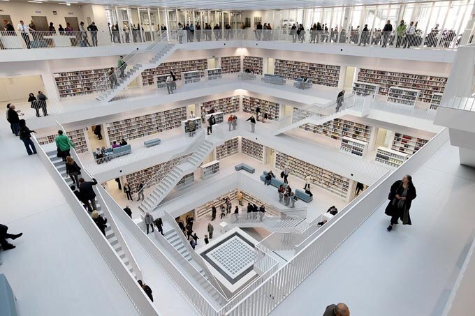 نگاهی به جذاب‌ترین کتابخانه و کتابفروشی‌های جهان 6