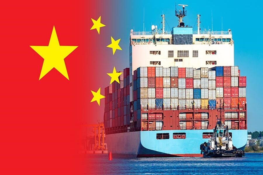افزایش صادرات چین بالاتر از انتظارها ؛ ۲۱ درصد رشد در یک ماه 