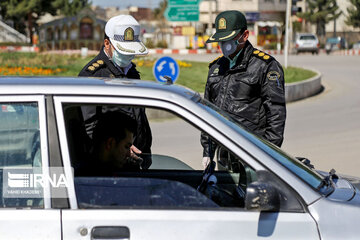 ۱۵۹ خودرو در خمین مشمول جرایم محدودیت‌های کرونا شدند