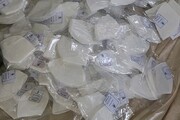 ۲۰ هزار عدد ماسک قاچاق در مهاباد کشف شد