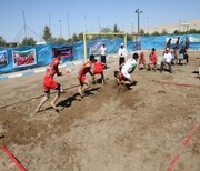 تیم ملی کبدی ساحلی مردان ایران در بندرعباس اردو زد