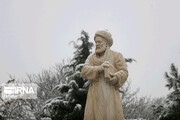 Snow blankets Iran’s Hamedan