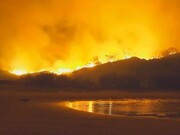 آتش سوزی شرق استرالیا نیمی از بزرگترین جزیره شنی جهان را سوزاند