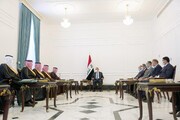 دیدار هیات سعودی با نخست وزیر عراق ،درباره افزایش مبادلات گفتگو کردند