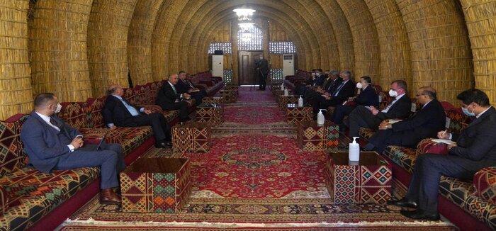برهم صالح: عراق از همکاری منطقه‌ای برای برقراری صلح حمایت می‌کند