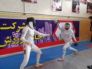Iranische Fechter bereiten sich auf olympische Spiele vor