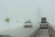 هشدار پلیس راه همدان: رانندگان مراقب پدیده یخ سیاه جاده باشند