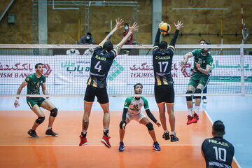 14-й тур иранской премьер-лиги по волейболу