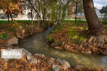 Autumn view of Taq-e Bostan