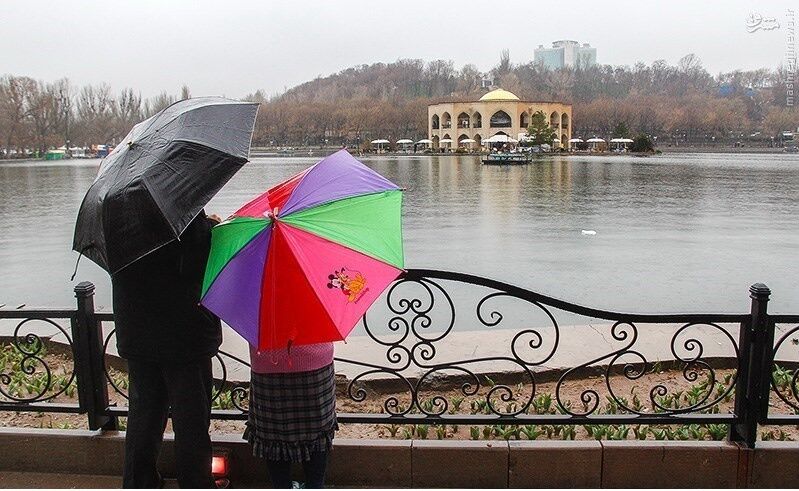 باران آلودگی هوای تبریز را شست