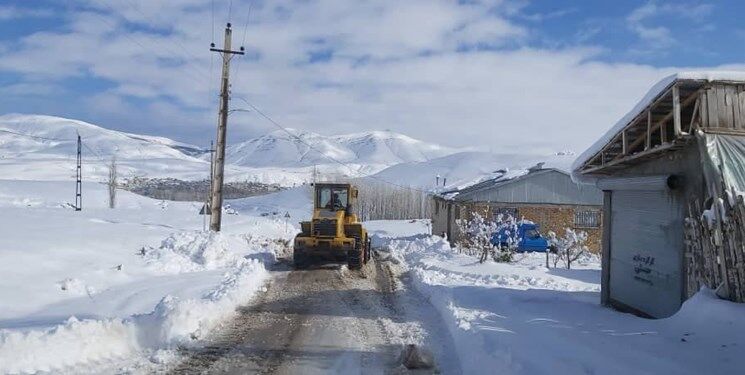بارش۳۰سانتی متری برف درآذربایجان شرقی