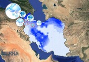 اولین سامانه زمستانی فردا وارد کشور می‌شود