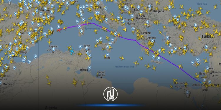 ممانعت تونس و الجزایر از عبور هواپیمای رژیم صهیونیستی 