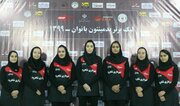 تیم بدمینتون بانوان شاهرود فخار مشهد را شکست داد