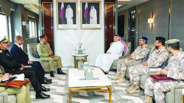 امنیت و منطقه،برنامه کاری سفر رییس ستاد مشترک ارتش پاکستان در قطر
