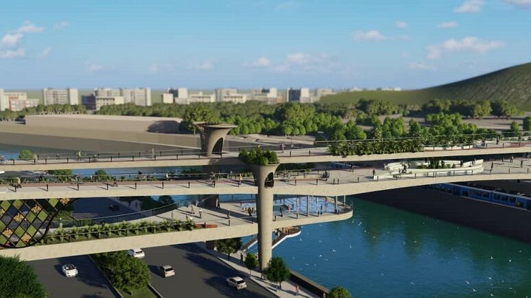 دانش آموختگان دانشگاه خلیج فارس برنده مسابقه طراحی پل زندگی شیراز شدند