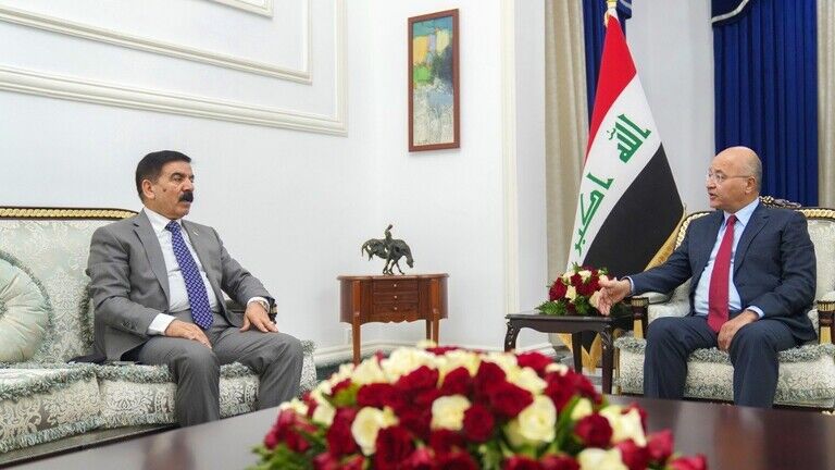 نشست ویژه رئیس جمهوری و وزیر دفاع عراق درباره امنیت مراکز دیپلماتیک