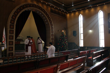 Celebración de la Navidad en Urmia