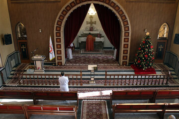 Celebración de la Navidad en Urmia