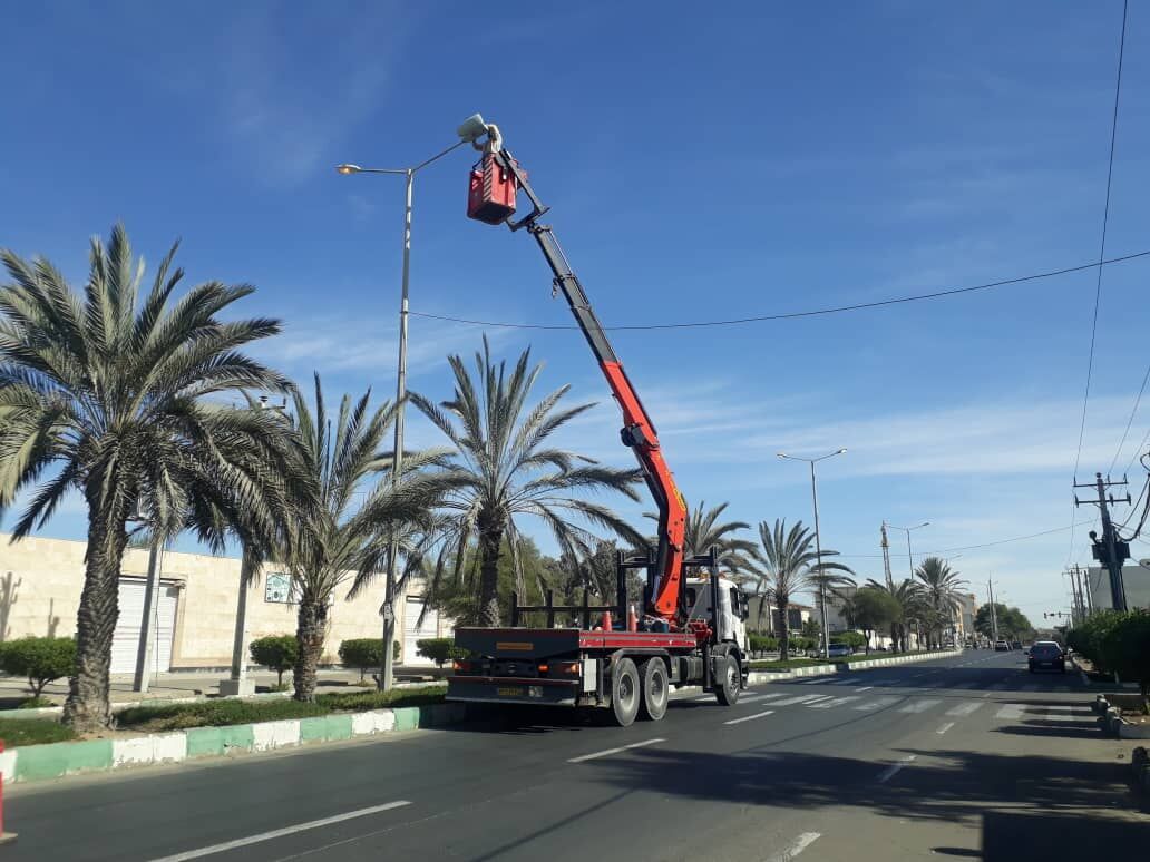 ۹۹۶ میلیون تومان اعتبار برای روشنایی معابر شهرستان چابهار هزینه شد