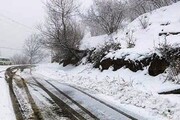 تردد در جاده‌های روستایی مهاباد تنها با زنجیرچرخ ممکن است