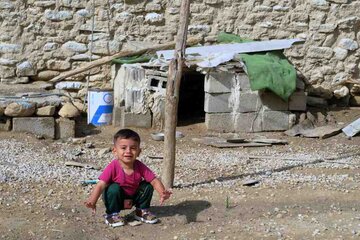 روستاي 'گزدراز' محل زندگي فايز اسطوره دوبيتي سراي جنوب ايران