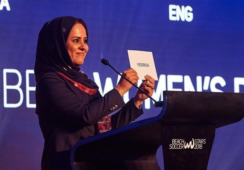 ایرانی خاتون ٹوکیو اولمپک کے فٹ بال میچوں میں نگران مقرر ایرانی خاتون ٹوکیو اولمپک کے فٹ بال میچوں میں نگران مقرر