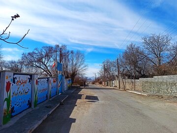 روستای قنات ملک زادگاه سپهبد شهید سلیمانی