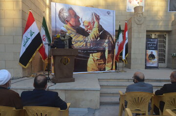 شهیدان سلیمانی و المهندس نقش بزرگی در پاسداری از عراق داشتند