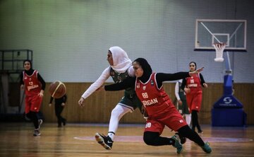 دختران گرگان مغلوب تیم بسکتبال شهرداری قزوین شدند
