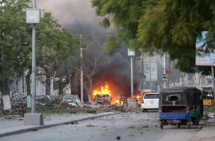 شمار کشته‌های حمله الشباب در موگادیشو به ۹ نفر رسید