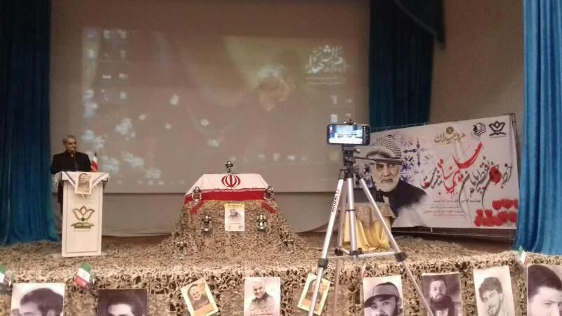 مدیرکل آموزش و پرورش البرز:شهید سلیمانی معلم انقلاب است