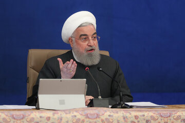 سخنان روحانی در جلسه هیات دولت