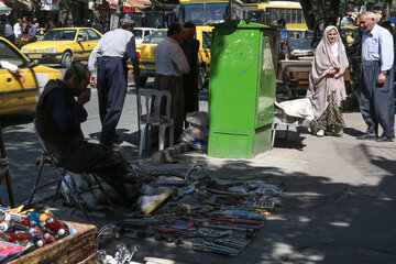 خیابان انقلاب سنندج قبل و ایام کرونا