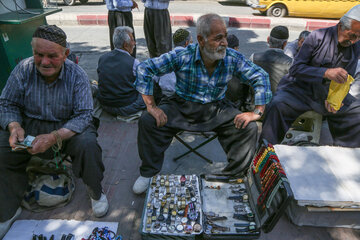 خیابان انقلاب سنندج قبل و ایام کرونا