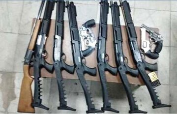باند قاچاق اسلحه در غرب تهران منهدم شد