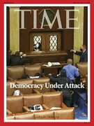 «حمله به دموکراسی»، سوژه عکس روی جلد «تایم» شد