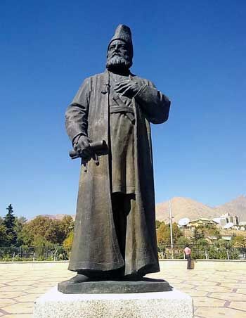 Amir Kabir remembrance souvenirs kept in Imam Reza shrine museum