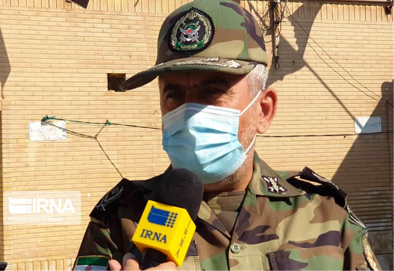 همدلی نیروهای مسلح در مرزهای خوزستان کابوسی برای قاچاقچیان است 