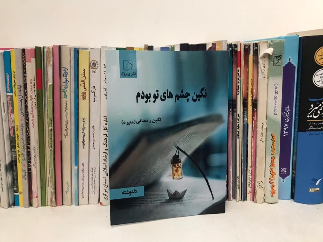 دل‌نوشته‌های ادبی در مجموعه کتاب « نگین چشم های تو بودم»