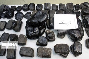 پلیس استان سمنان ۵۳۶ کیلوگرم تریاک کشف کرد