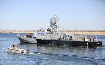 Le lance-missiles "Zereh" a rejoint la flotte sud de la Marine iranienne