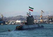 El submarino semipesado “Fateh”, de fabricación iraní, dispara torpedos con éxito