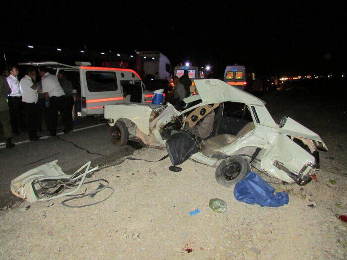 حوادث رانندگی در کرمانشاه ۲ کشته به جا گذاشت