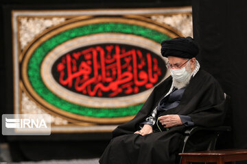 Leader attends Mourning Ceremony for Hazrat Zahra (SA) Martyrdom