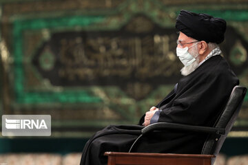 Leader attends Mourning Ceremony for Hazrat Zahra (SA) Martyrdom