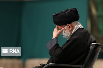 Leader attends Mourning Ceremony for Hazrat Zahra (SA) Martyrdom