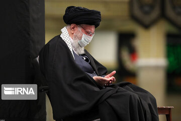 Leader attends Mourning Ceremony for Hazrat Zahra (SA) Martyrdom