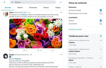 Le hashtag #Fatima est le top trend sur les réseaux sociaux en France