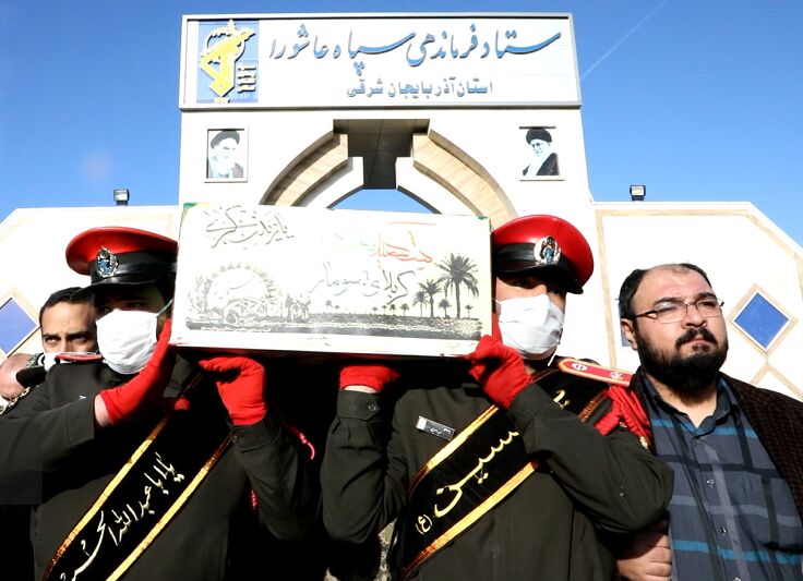 سه شهید گمنام در تبریز و مرند به خاک سپرده شدند